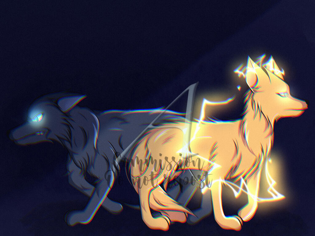 Thirty-Four and Lexil (commission for Spruce Wolf)